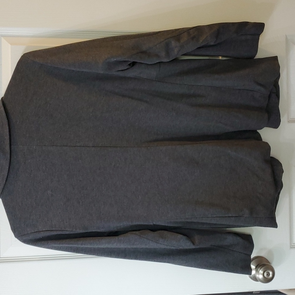 Torrid Gray Knit Blazer Size 1 NWOT - Picture 4 of 4